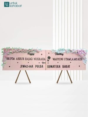 Papan Kayu Wedding Batusangkar 5