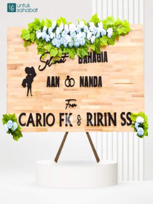 Papan Kayu Wedding Musi 4