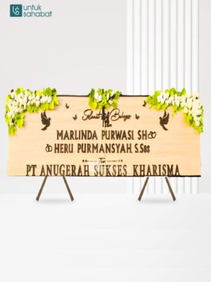 Papan Kayu Wedding Musi 7