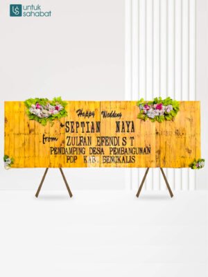 Papan Kayu Wedding Bengkalis 14