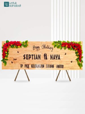 Papan Kayu Wedding Bengkalis 4