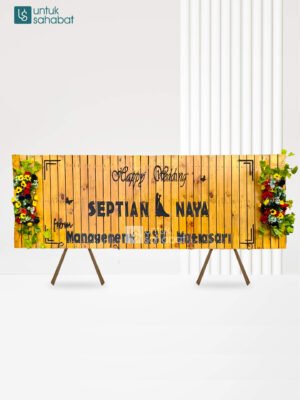 Papan Kayu Wedding Bengkalis 5