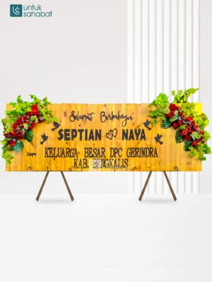 Papan Kayu Wedding Bengkalis 8