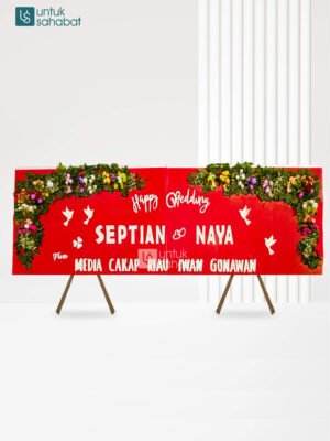 Papan Kayu Wedding Bengkalis 9