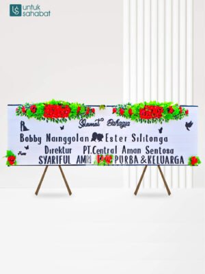 Papan Kayu Wedding Dumai 1