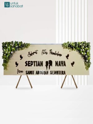 Papan Kayu Wedding Duri 11