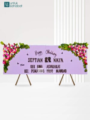 Papan Kayu Wedding Duri 6