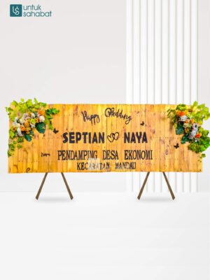 Papan Kayu Wedding Duri 7