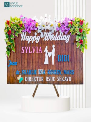 Papan Kayu Wedding Musi 14