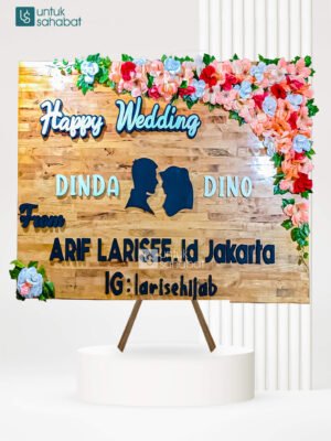 Papan Kayu Wedding Padang Panjang 3