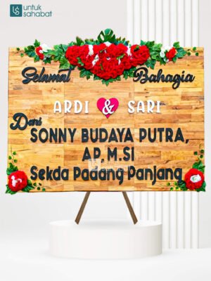 Papan Kayu Wedding Padang Panjang 6