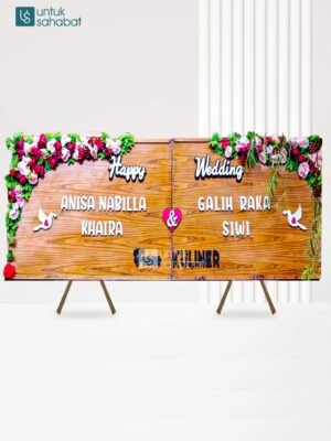 Papan Kayu Wedding Padang Panjang 8
