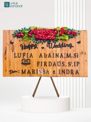 Papan Kayu Wedding Rokan Hulu 1