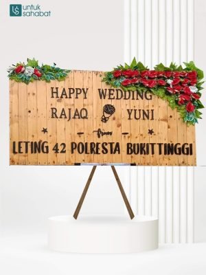 Papan Kayu Wedding Sijunjung 2
