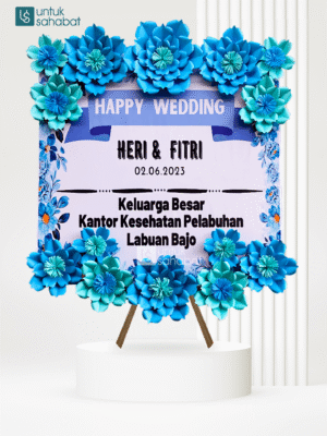 Papan Kertas Wedding Ruteng 1
