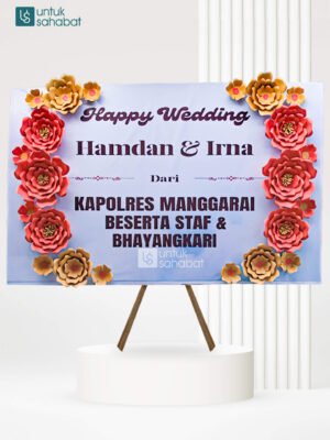 Papan Kertas Wedding Ruteng 2