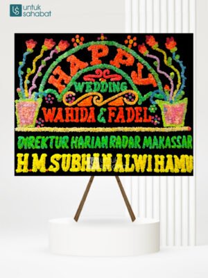 Papan Wedding Gowa 3
