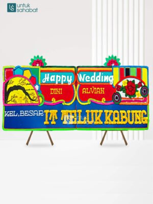 Papan Wedding Lima Puluh Kota 3