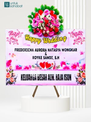 Papan Wedding Luwuk 2