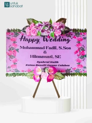 Papan Wedding Polewali 1