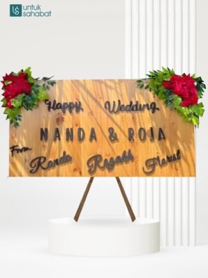 Papan Wedding Rustic Lhoksumawe 3