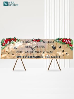 Papan Wedding Rustic Pidie 4