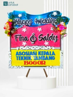 Papan Wedding Tarakan 1