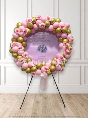 Pink Balloon Paper Board Jakarta