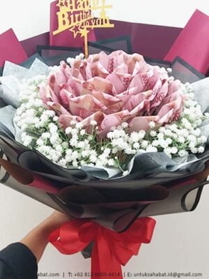 Red Money Gift Bouquet