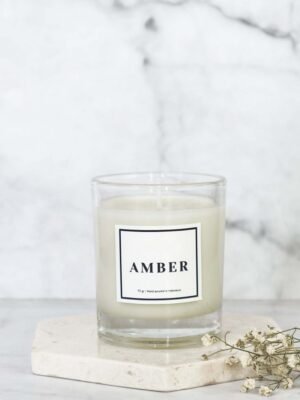 Amber Aromatic Candle