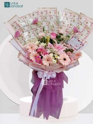 Buket Bunga Uang Medan 9