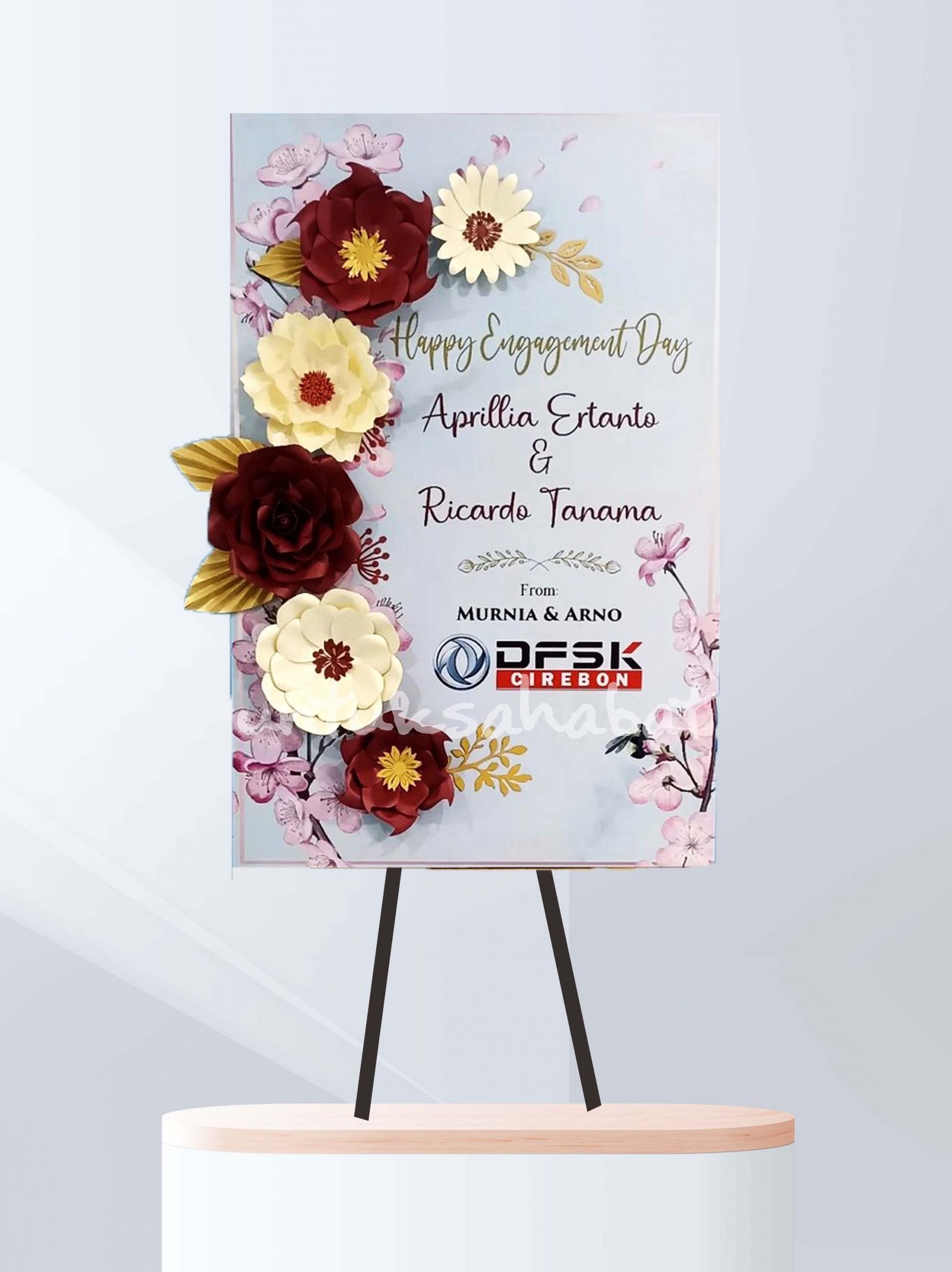 Paper Board Wedding 02